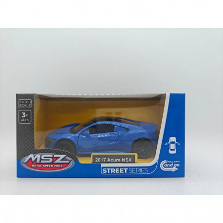 MSZ metallist mudelauto 2017 Acura, skaala 1:38