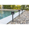 New Garden Gretita Solar Lamp Garden Spike   4 units   black