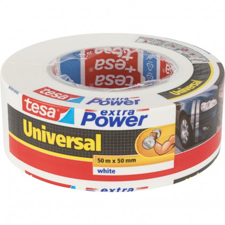 Tesa Duct Tape 50m x 50mm extra power valge 56389