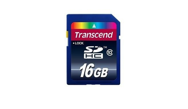 MEMORY SDHC 16GB/CLASS10 TS16GSDHC10 TRANSCEND