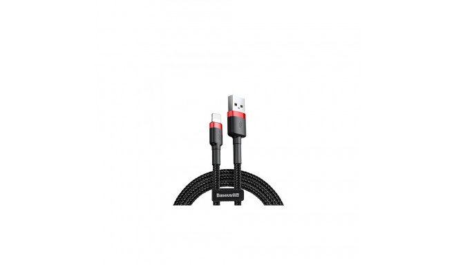 Baseus Cafule CALKLF-B19 Lightning välgulaadimiskaabel 2.4A | 100 cm must