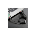 Baseus Cafule CALKLF-B19 Lightning провод для зарядки 2.4A | 100 cm черный