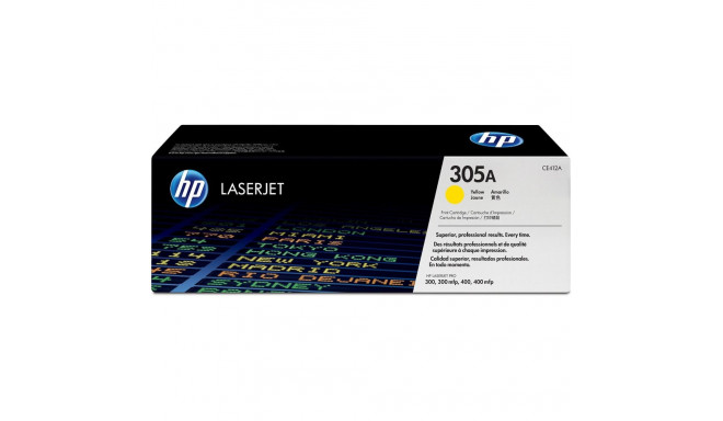 HP tooner 305A HV CE412A, kollane