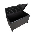 Storage box MIRADOR 130x60,4xH80cm, dark grey