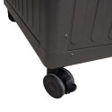 Storage box MIRADOR 130x60,4xH80cm, dark grey