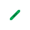 Brother TZe-731 lint, 12 mm x 8 m, must rohelisel taustal