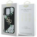 Guess Grained Roses Big 4G logo ümbris iPhone 16 Pro jaoks must