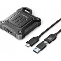 Portable M.2 2230 USB-C 3.2 Disk Drive - Black