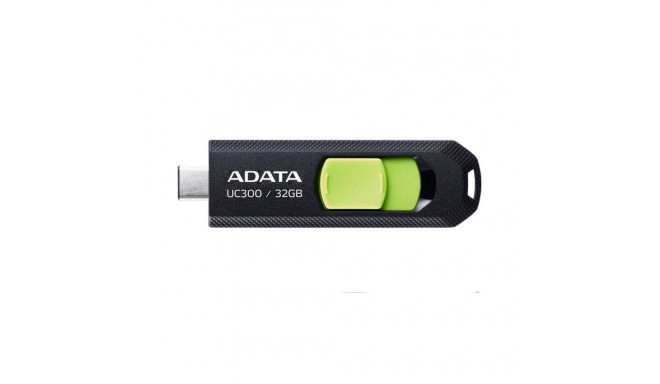 ADATA UC300 mälupulk, 32 GB (ACHO-UC300-32G-RBK/GN)