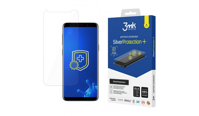 3MK SilverProtect+ märgpaigaldatav antimikroobne kile Samsung Galaxy S9 jaoks