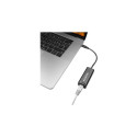 Axagon ADE-SRC kiire USB-C 3.1 Gigabit Ethernet 10/100/1000 Mbit adapter automaatse paigaldusega