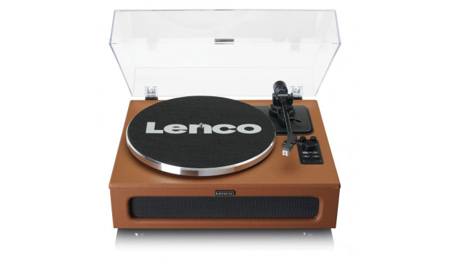Lenco LS-430 record player 4x speakers BT brown