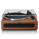 Lenco LS-430 record player 4x speakers BT brown