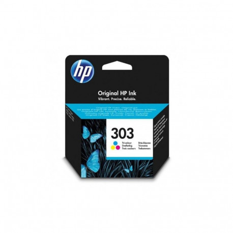 HP tindikassett 303, originaal, kolmevärviline