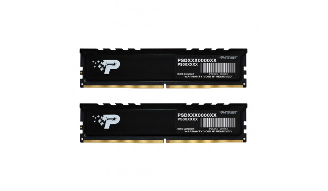 Patriot Memory Signature Premium PSP516G5600KH1 mälumoodul 16 GB 2 x 8 GB DDR5 5600 MHz