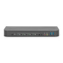 Digitus KVM Switch, 4-Port, 4K60Hz, 4 x DP in, 1 x DP/HDMI out