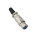2210# XLR 3p mikrofoni pesa kaablile kruvitav (2 tk.)