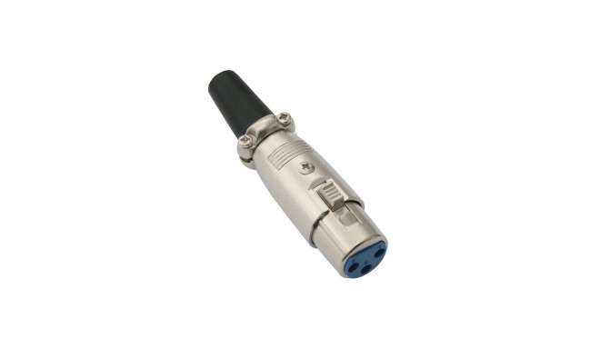 2210# XLR 3p mikrofoni pesa kaablile kruvitav (2 tk.)