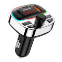 Dudao 2PRO+ Transmitter with PD25W Bluetooth 5.3 RGB Charging Ports Black