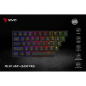 Mechanical keyboard BLACKOUT X2 OUTEMU Blue, Hot Swap