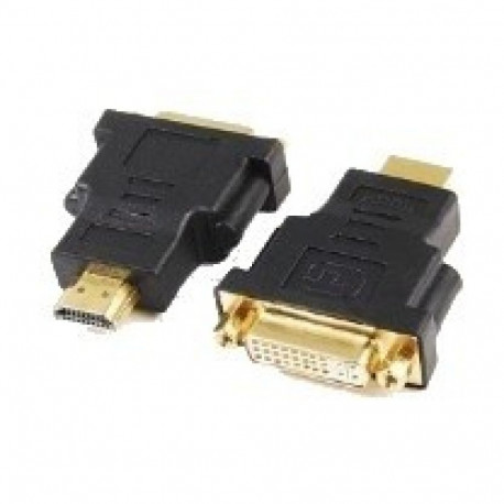 Adapter HDMI/DVI, M/F, black