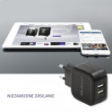 Qoltec charger 17W 5V 3.4A 2xUSB