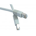 Patch Cord Cat. 6 FTP molded strain relief 1.5m gray