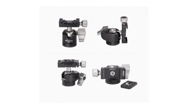 Leofoto LS-223C+LH-25 CNC tripod with ballhead tubes 22/19/16MM