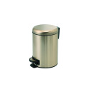 POTTY PEDAL BIN 3 LT MATT GOLD