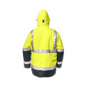 JACKET CANVAS HI-VIS WJ-8946 YEL/BLU L