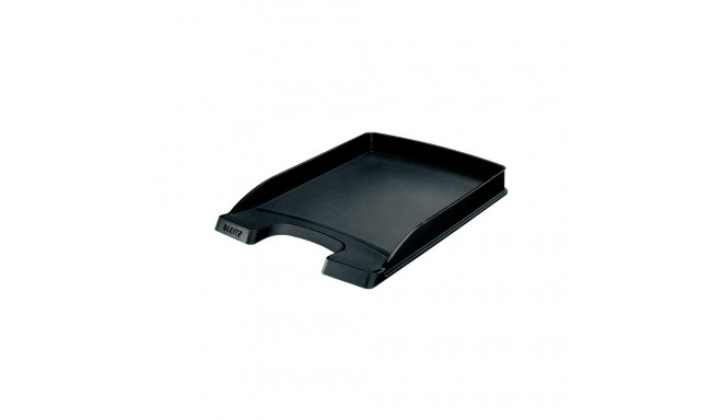 Dokumendisahtel Leitz Plus Slim, must
