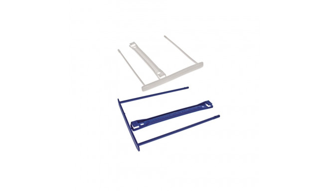 Arhiiviklambrid Fellowes, 8cm, valge 3Re, 100 tk
