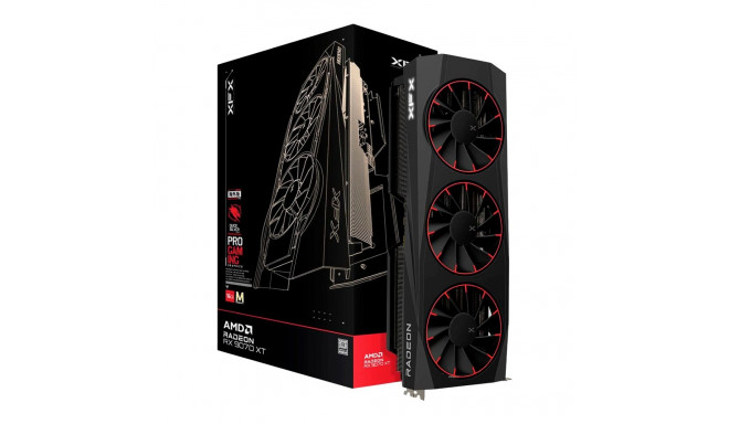 XFX Quicksilver AMD Radeon RX 9070XT Magnetic Air Edition with 16GB GDDR6 HDMI 3xDP AMD RDNA 4