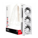 XFX Quicksilver AMD Radeon RX 9070XT White Gaming Edition with 16GB GDDR6 HDMI 3xDP, AMD RDNA 4