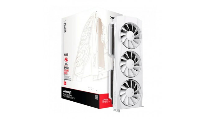 XFX Quicksilver AMD Radeon RX 9070XT White 16GB GDDR6 256-bit HDMI 3xDP