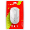 CANYON mouse MW-18 Wireless Charge Pearl White