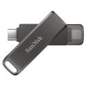 "STICK 128GB USB 3.1 SanDisk iXpand Luxe Duo USB-C / Apple Lightning black"