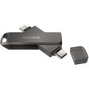 "STICK 128GB USB 3.1 SanDisk iXpand Luxe Duo USB-C / Apple Lightning black"