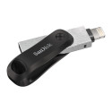 "STICK 256GB USB 3.1 SanDisk iXpand Go Apple Lightning black/silver"