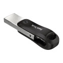 "STICK 256GB USB 3.1 SanDisk iXpand Go Apple Lightning black/silver"