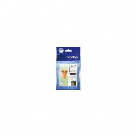"Brother Tinte LC-3217VALDR Value Pack (BK(C/M/Y)"