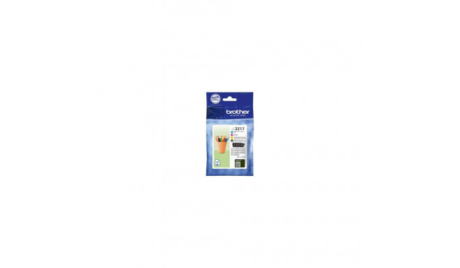"Brother Tinte LC-3217VALDR Value Pack (BK(C/M/Y)"
