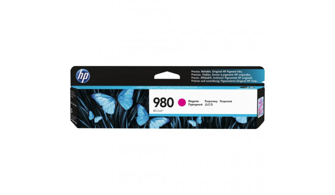 "HP 980A Original Tinte magenta Standardkapazitt 80.5ml 6.600 Seiten 1er-Pack Office jet Enterprise"