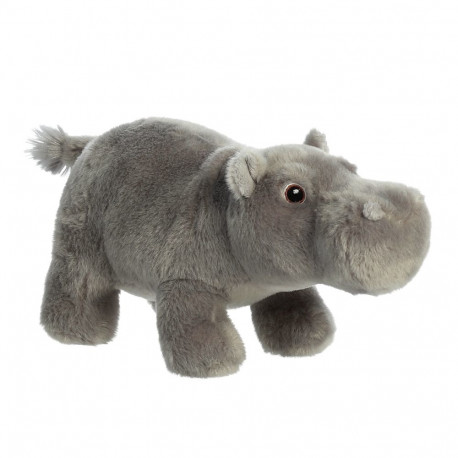 AURORA Eco Nation plīša rotaļlieta Nīlzirgs, 24 cm