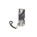 Guess GUHCP12SKSMAGR iPhone 12 mini 5,4" sari|halli kõvakaaneline marmorkollektsioon