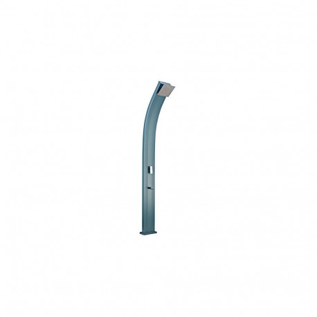 Steinbach Speed Shower Solar shower slim line deluxe, outside shower (blue / silver)
