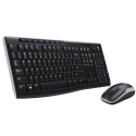 Logitech klaviatuur MK270 Wireless, must + hiir