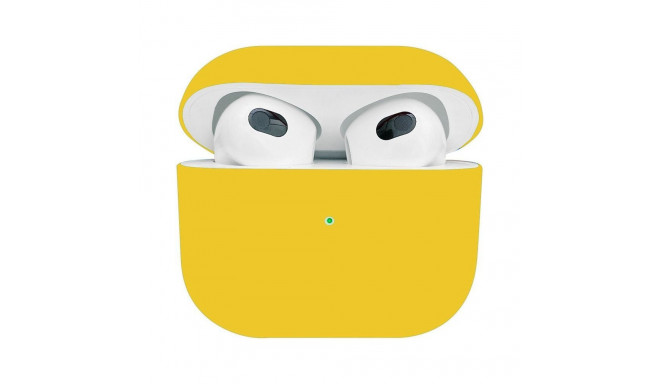 Airpods 3 laadimiskarbiümbris Trendybay CBAP3115, silikoon, kollane