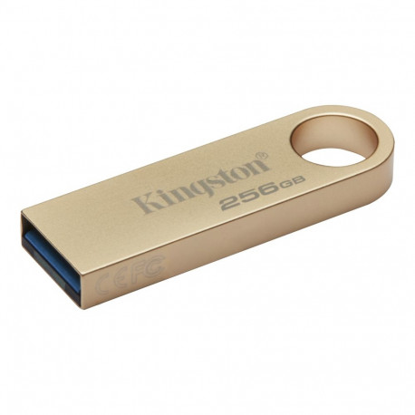 Kingston DataTraveler SE9 G3 256 GB USB 3.2 kuldne mälupulk