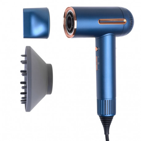 Adler AD 2271 SUPERSPEED 1500 W 6 temperatuuriseadet ioonfunktsioon hajutiotsik sinine föön